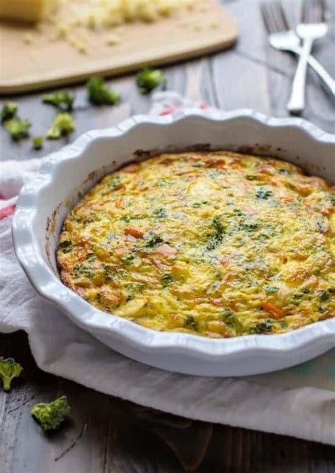 Broccoli Frittata The Best Easy Frittata Recipe Wellplated