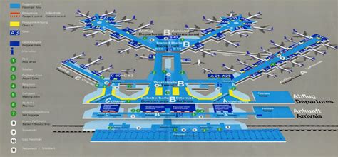 Frankfurt International Airport [FRA] Terminal 1 Map