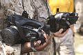 File U S Marine Corps Recruits Hold Their M40 Field Protective Masks