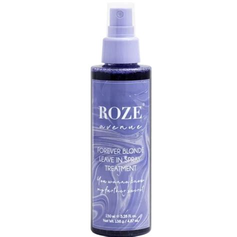 Roze avenue forever blonde Fioletowa odżywka do włosów blond bez