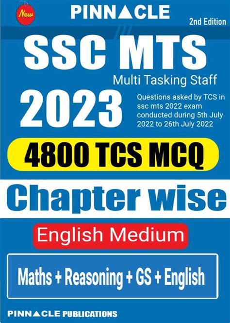 Ssc Mts 2023 4800 Tcs Mcq Chapter Wise With Detailed Explanation