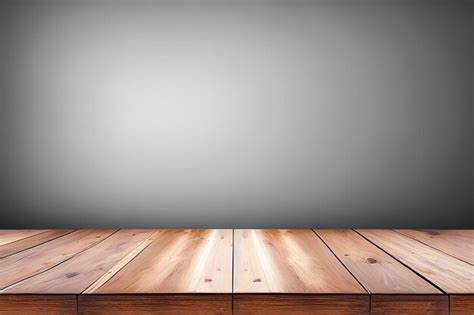 Premium Ai Image Photo Empty Wooden Table Top Isolated On White