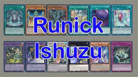 Runick Ishizu Deck Profile For Locals Youtube