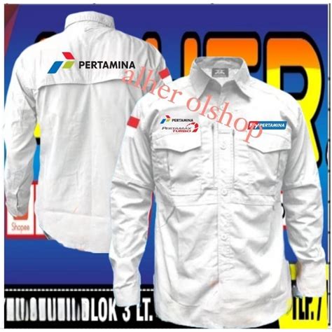 Jual Kemeja Tactical Pertamina Pertamina Turbo Baju Tactical Pertamina