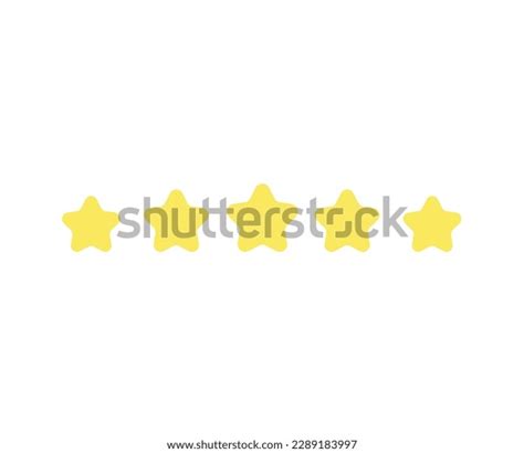 5 Gold Stars Quality Rating Logo Stock Vector (Royalty Free) 2289183997 ...