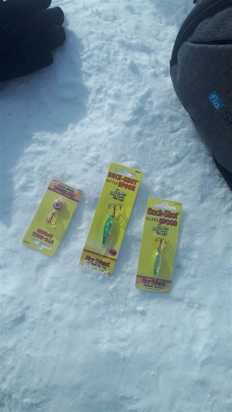 new lures for pike and walleye ice fishing! : r/Fishing