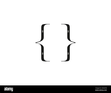 Code, curly braces, curly brackets icon. Vector illustration Stock Vector Image & Art - Alamy