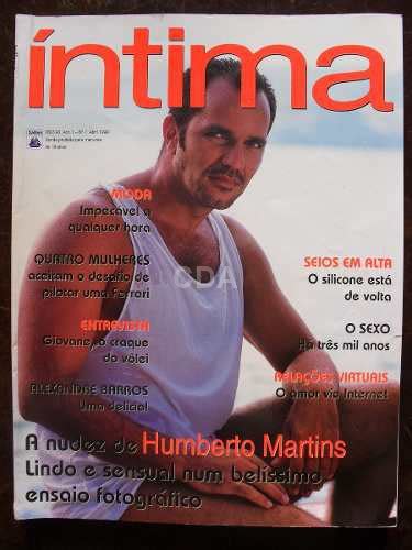 G Magazine Revista Ntima N Humberto Martins Abril Cat Logo