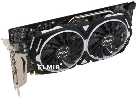 Видеокарта MSI PCI-E Radeon RX 480 8GB DDR5 (RX 480 ARMOR 8G OC ...