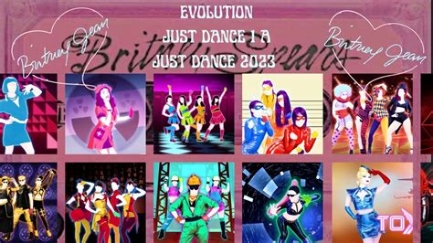 Evoluci N De Britney Spears En Just Dance Remakes Youtube