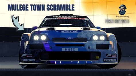 Forza Horizon Gameplay Mulege Town Scramble With Ford Escort Rs