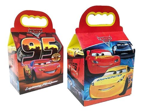 Cajas Dulceras Cars Bolo Fiesta Meses Sin Intereses