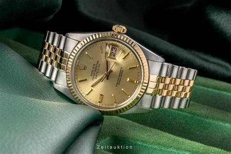 Rolex Datejust Stahl Gold Automatik Kal 3035 Ref 16013F 2207715