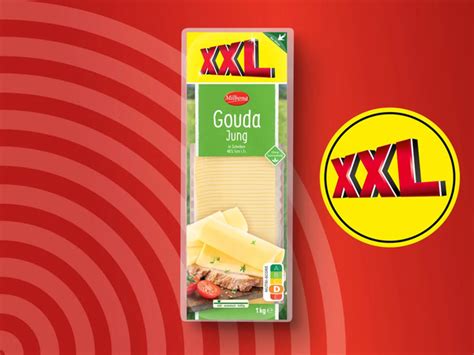 Milbona Gouda Jung XXL 1 Kg Von Lidl Ansehen