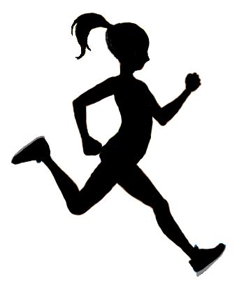 Person Running Silhouette - ClipArt Best