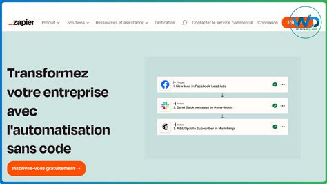 Comment utiliser Zapier pour automatiser les tâches répétitives WData mg