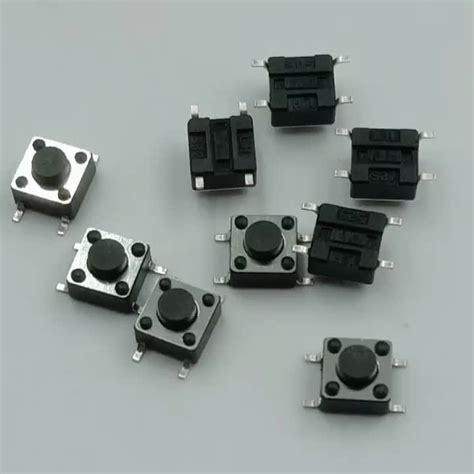 Micro Interrupteurs Tactile Pi Ces Bouton Poussoir Smd Pcb Pin X