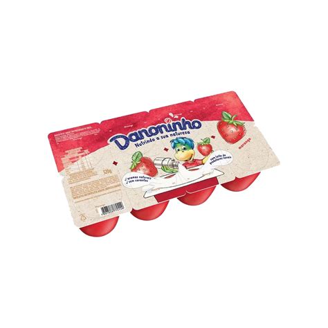 Danoninho Morango Queijo Pétit Suisse 320g Supermercado Cooperativa