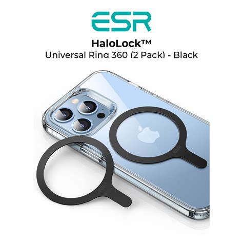 Esr Halolock Universal Ring Pack Black Shopee Singapore