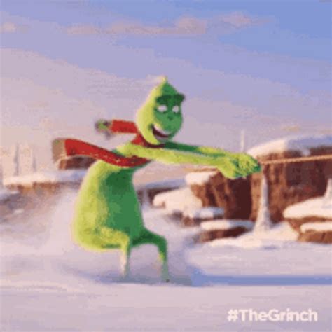 Grinch Skating GIF - UINona GIFs