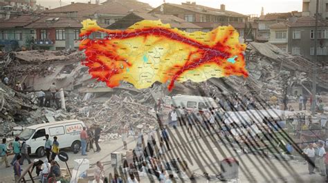 Türkiyenin deprem haritası 22 yıl sonra yenilendi