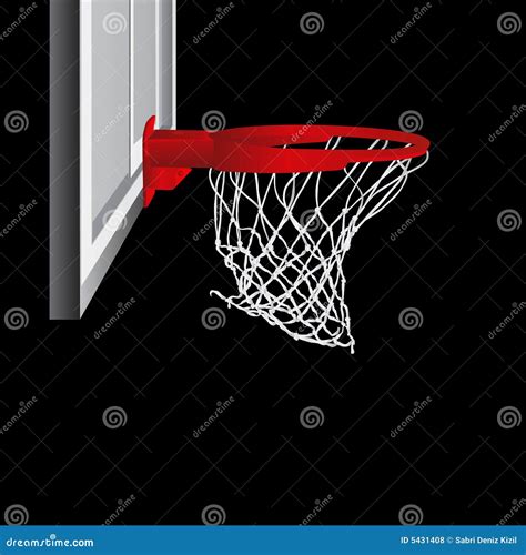 Basketball Hoop Vector Royalty Free Stock Photos - Image: 5431408