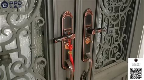 Wrought Iron Security Door Youtube