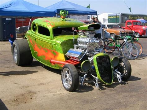 Awesome Green Hot Rods Cars Muscle Hot Rods Cars Custom Cars