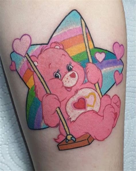 Top 30 Care Bears Tattoos Littered With Garbage Care Bear Tattoos