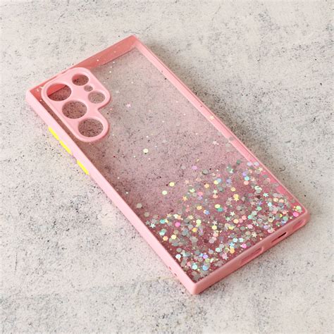 Maska Frame Glitter Za Samsung G B Galaxy S Ultra Roze Mb Mobil Shop