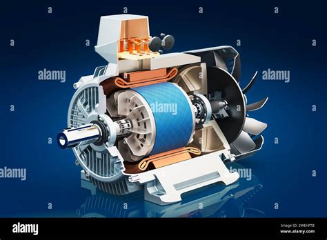 section industrial electric motor  res stock photography  images
