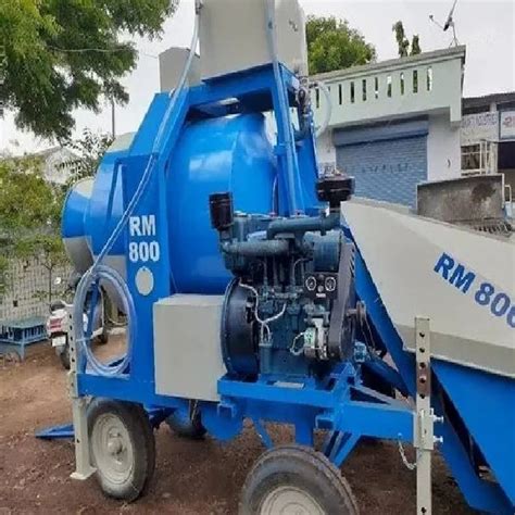 Electric Engine Rm Reversible Concrete Mixer Drum Capacity L