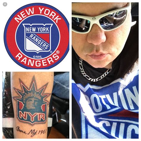 New York Rangers Tattoo | New york rangers, Ranger, New york