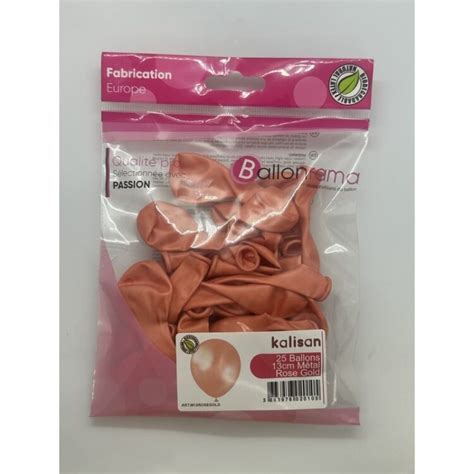 Ballons Cm M Tal Rose Gold Ballonrama Abc Pms