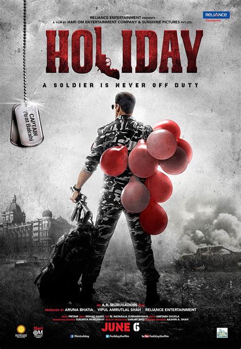 Holiday Movie Posters - Akshay Kumar - XciteFun.net