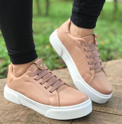 T Nis Nude Cadar O El Stico T Nis Feminino Nunca Usado Enjoei