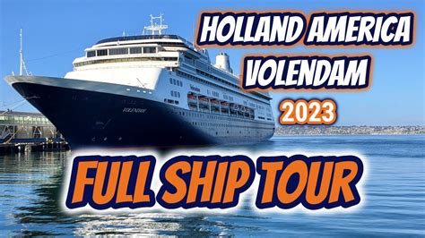 Holland America Volendam Ship Tour Full Narrated Walkthrough Youtube