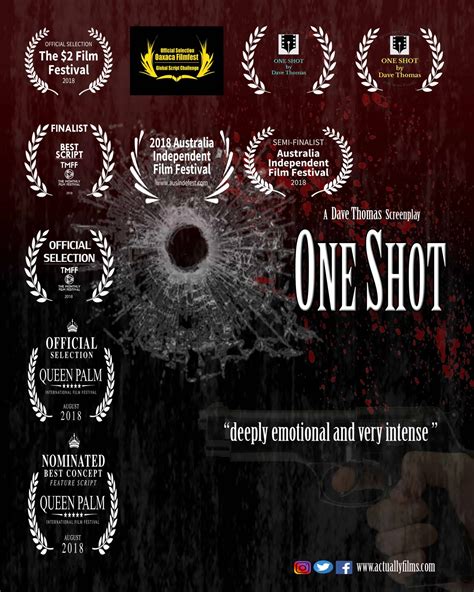 One-Shot-poster-1 | The Monthly Film Festival