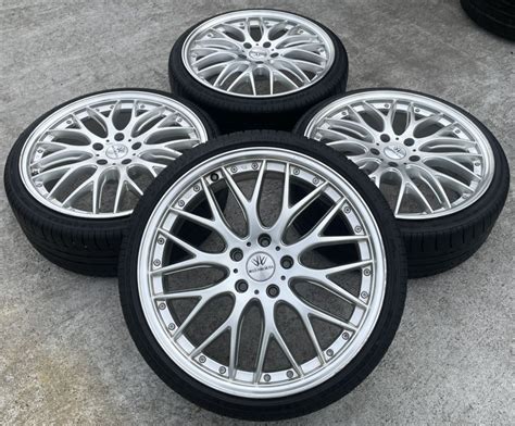 【やや傷や汚れあり】★ ロクサーニ マルチフォルケッタ 19インチ ホイール 19x8j Offset 38 Pcd 1143 Sportex Tsh11ラジアルタイヤ4本セット ★の落札