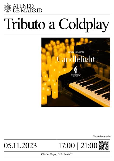 Candlelight Tributo A Coldplay Ateneo Madrid