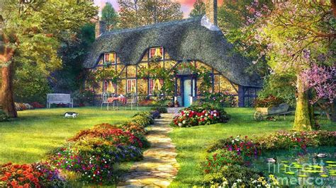 Cottage Garden Wallpapers - Top Free Cottage Garden Backgrounds ...