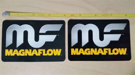 Find 2x magnaflow logo black sticker decal in College Park, Maryland, United States, for US $4.99