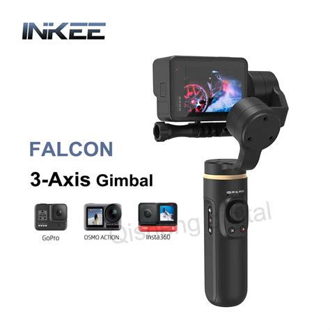 INKEE FALCON Plus Gimbal Stabilizer 3-Axis Anti-Shake Handheld Gimbal ...