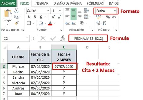 Como Poner Fechas En Excel Images