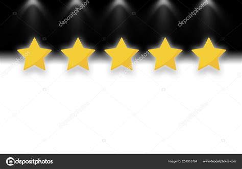 Rating Five Star Graphic Background Stock Photo by ©vevestudio 251315764