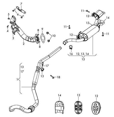 Volkswagen Routan 2009 2014 Exhaust System VAG ETKA Online