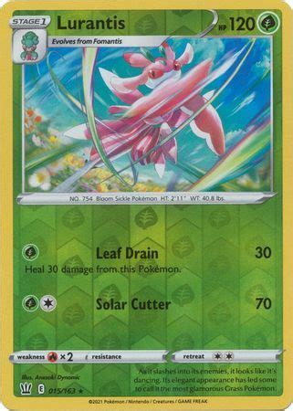 Lurantis Reverse Holo Battle Styles Pokemongigant Nl