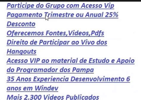 Windev21 Aulas Estudos E Desenvolvimento DICAS 2276 WINDEV WEBDEV