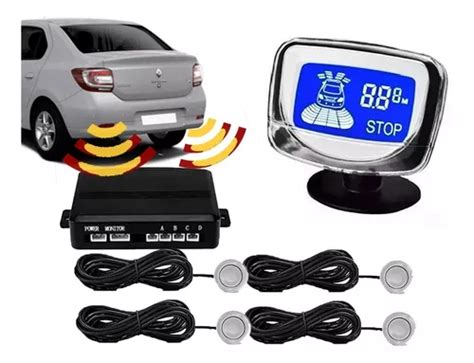 Kit Renault Sensor Estacionamento 6101 Display Led