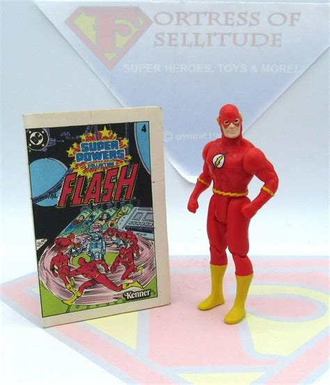 Original 1984 Kenner Dc Super Powers Action Figure The Flash Mini